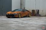 BMW i8 Austin Mahone Rusted by MetroWrapz on Vossen Wheels (VPS-305T) 2016 года